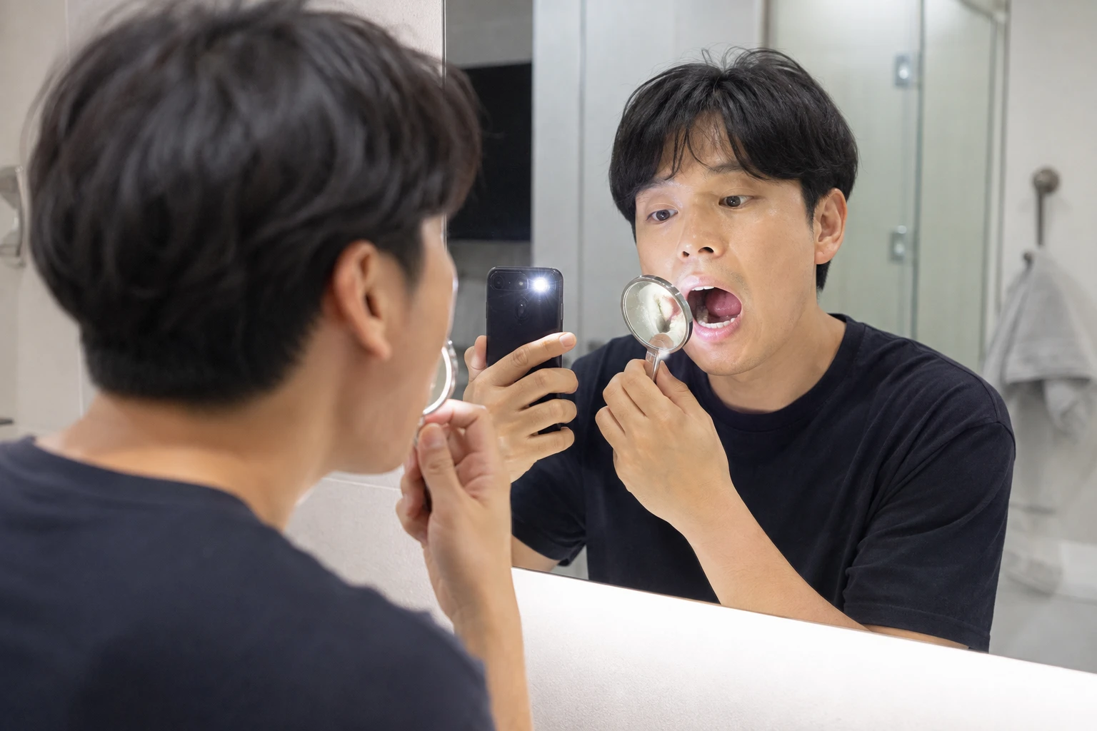 어금니 사이 충치 자가진단