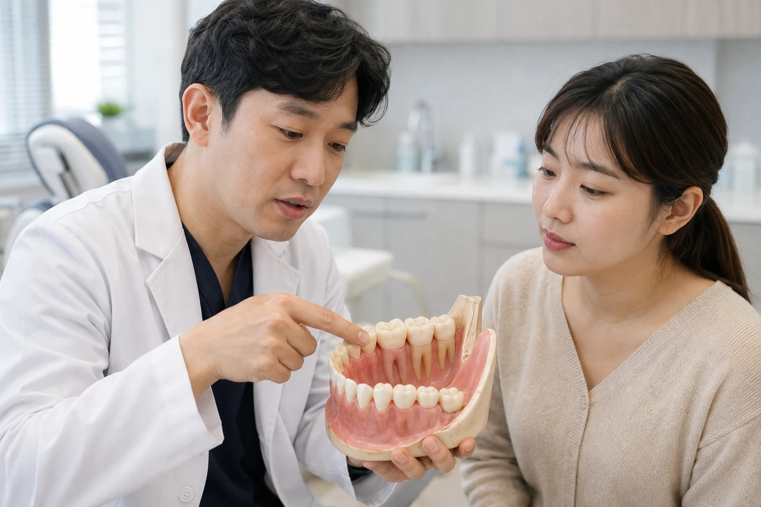 어금니 인접면 충치
